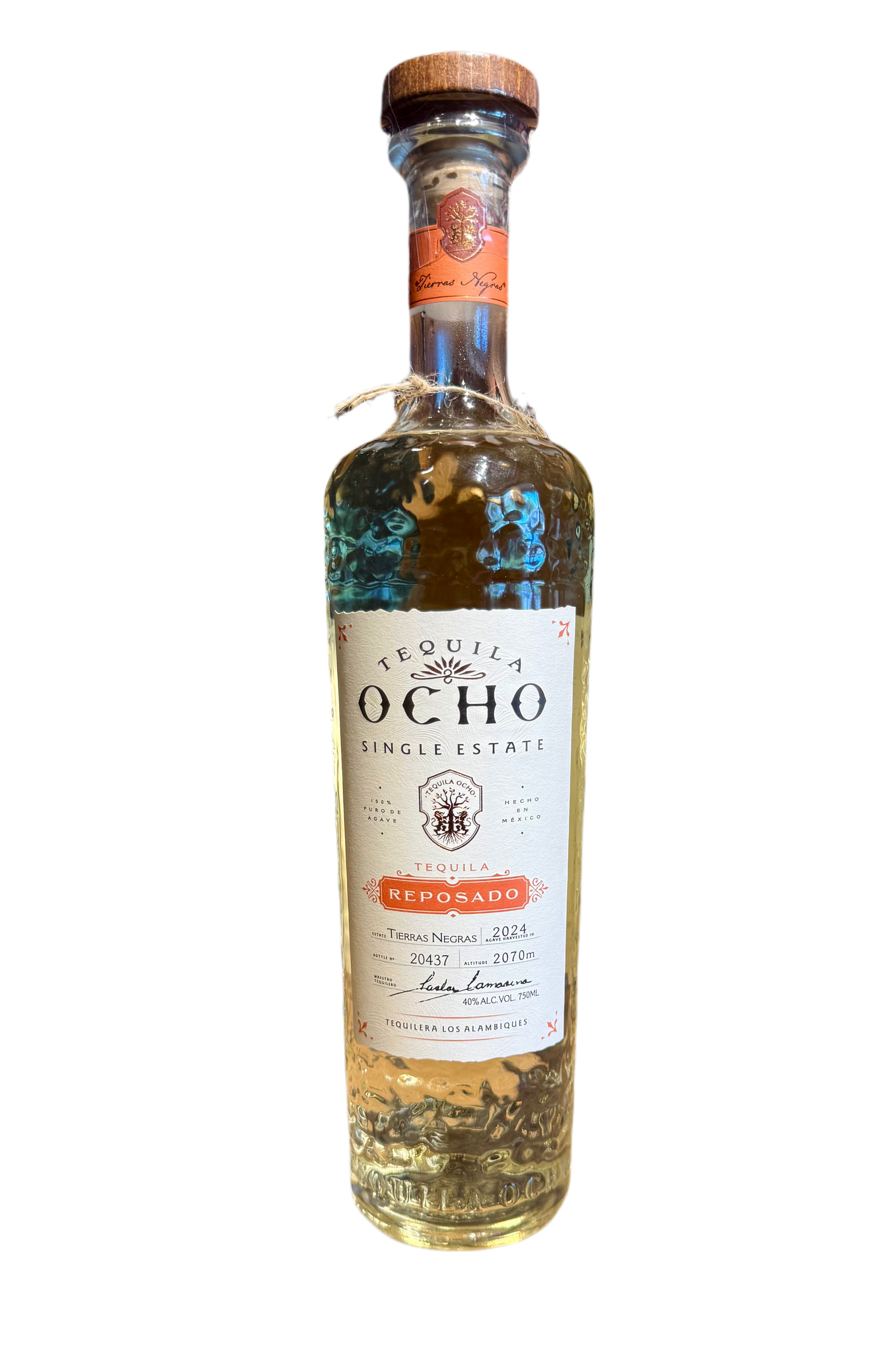 Tequila Ocho Single Estate Reposado Tierras Negras