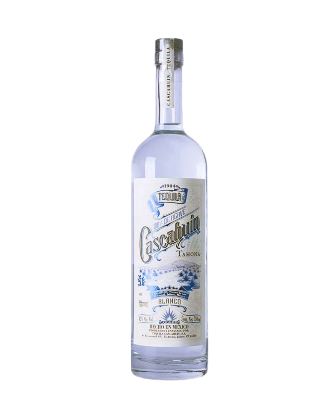 Cascahuin Tahona Blanco Tequila