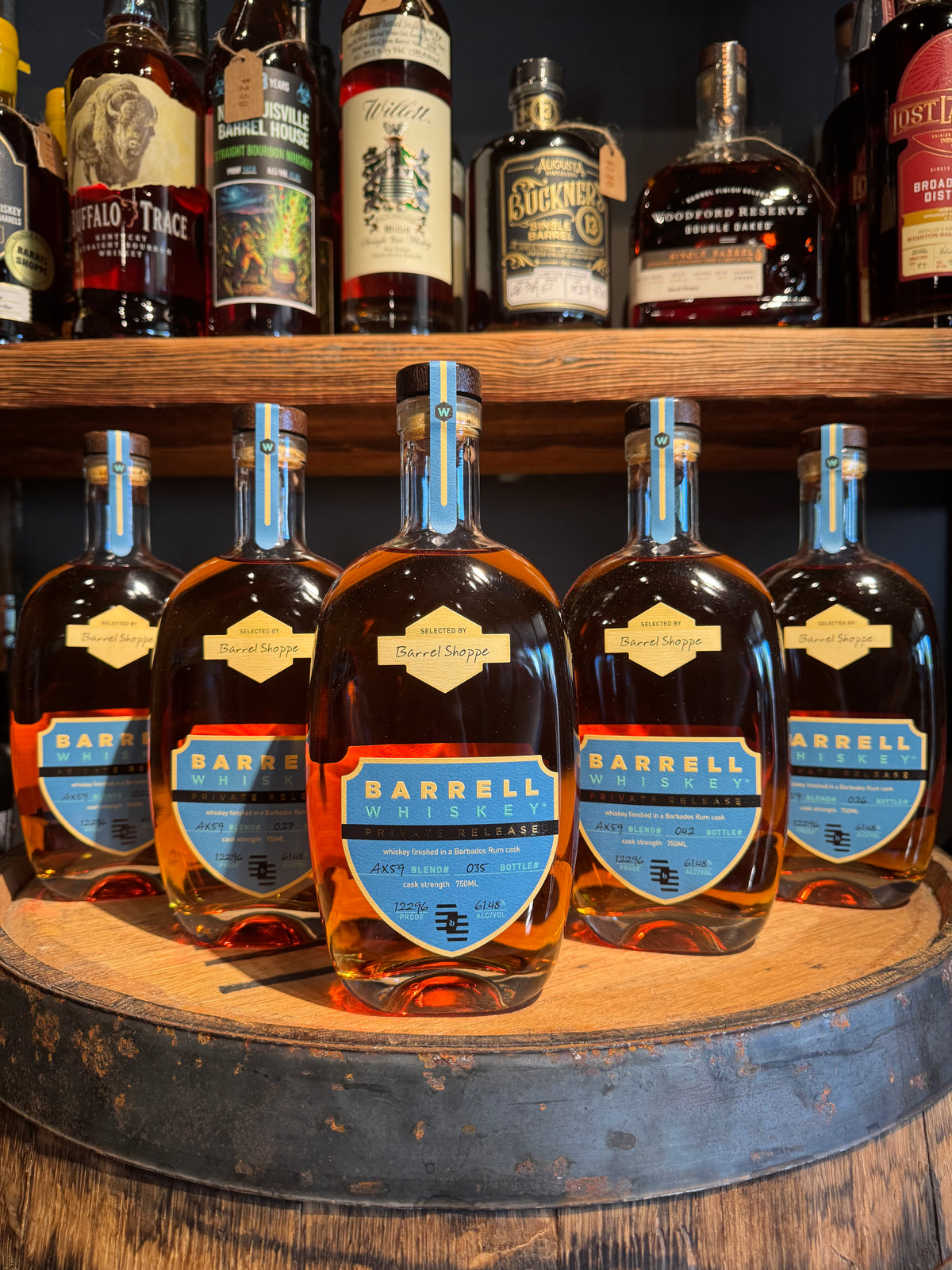 Barrell Barbados Rum Cask Finished Whiskey Single Barrel 122 Proof 750ml Shoppe Exclusive
