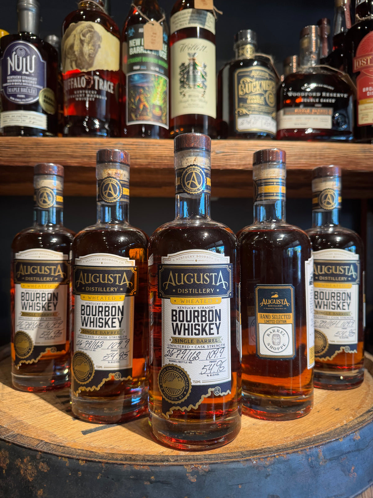 Augusta Distillery Single Barrel Wheated Bourbon 109.9 Proof 750ml Shoppe Exclusive