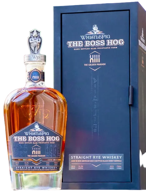 WhistlePig The Boss Hog XIII: The Golden Pharaoh Straight Rye Whiskey 104 Proof 750ml