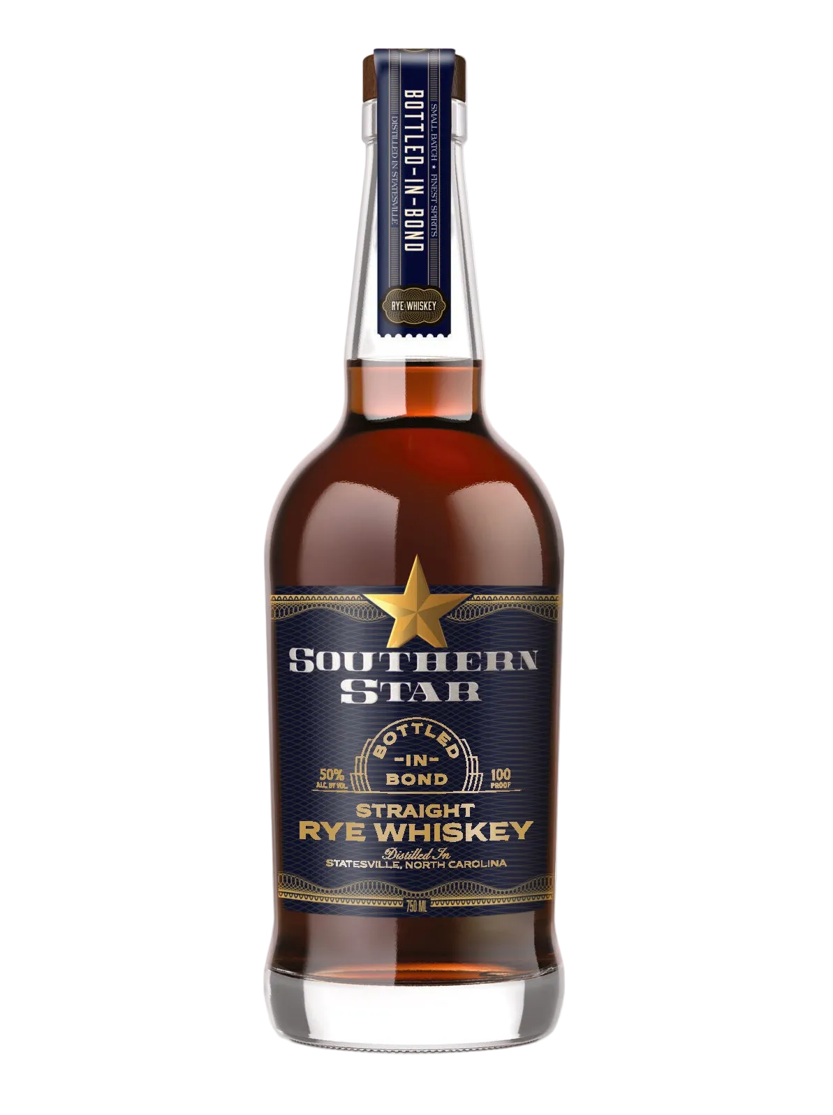 Southern Star Bottled-In-Bond Straight Rye Whiskey 100 Proof 750ml