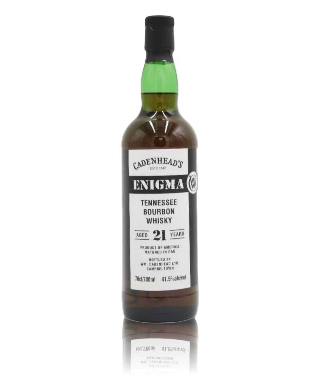 Cadenhead 2003 Enigma 21 Year Old Tennessee Bourbon Whisky 700ml