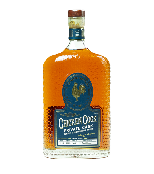 Chicken Cock Bourbon Private Cask Shoppe Exclusive 121.6 Proof