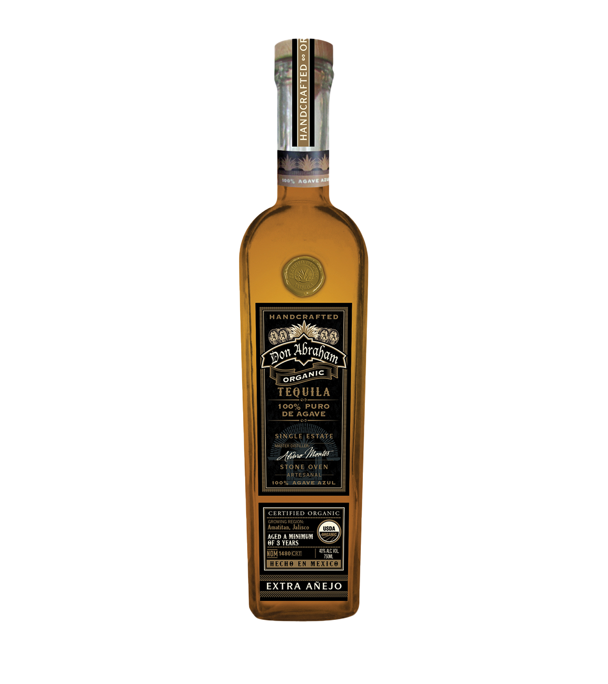 Don Abraham Organico 100% Agave Extra Anejo Tequila 80 Proof