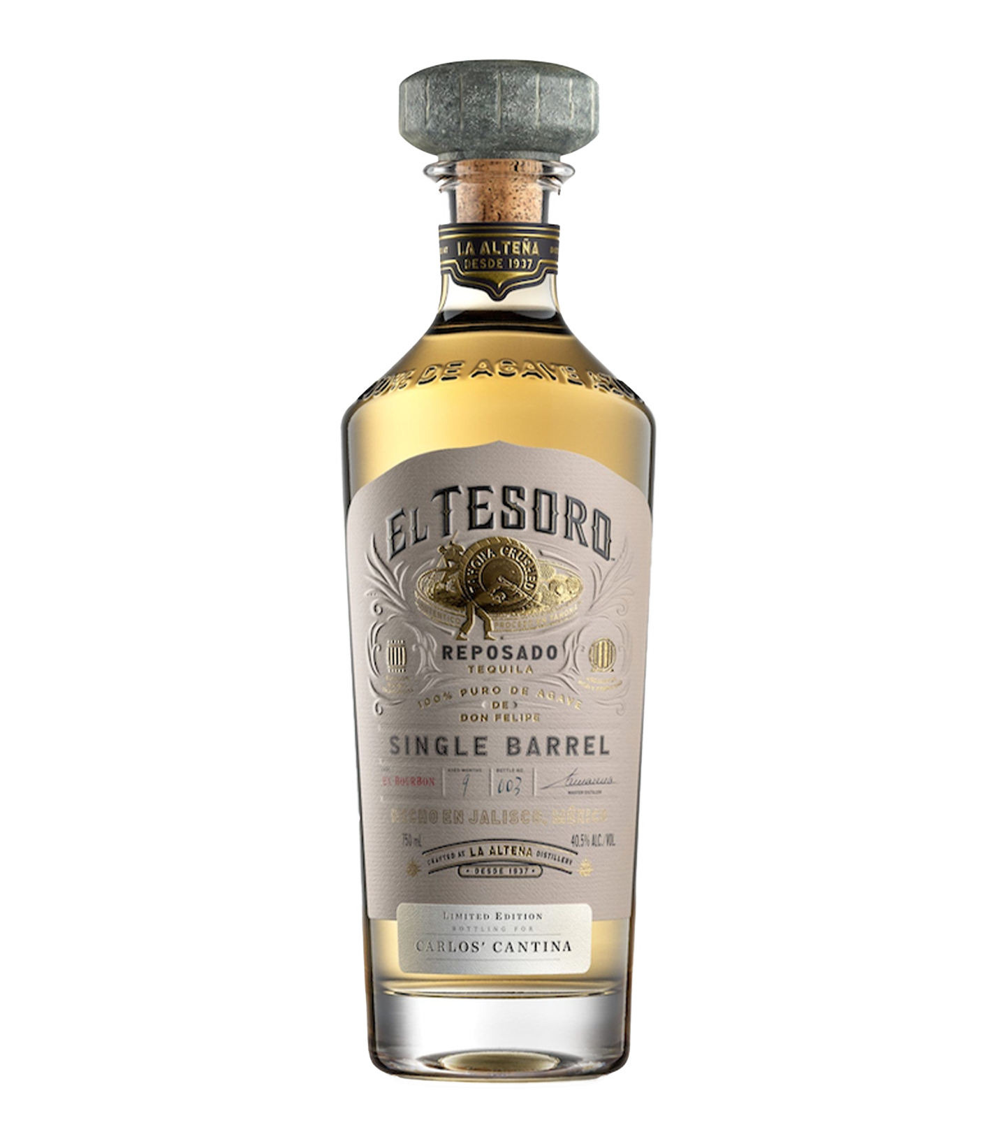 El Tesoro Reposado Tequila Single Barrel