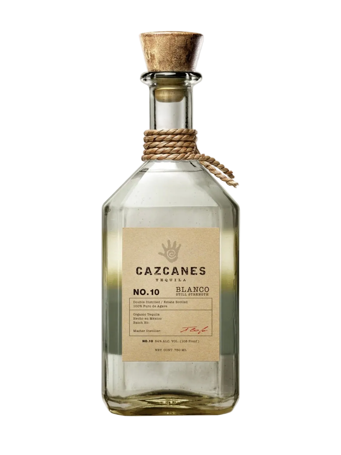 Cazcanes No. 10 Still Strength Blanco Tequila Nom 1614