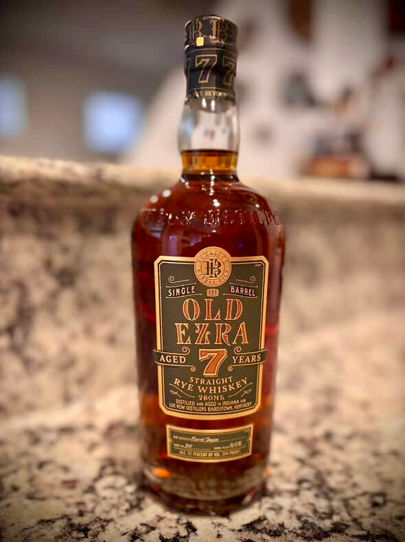Old Ezra 7 Year Single Barrel Rye Whiskey Shoppe Exclusive