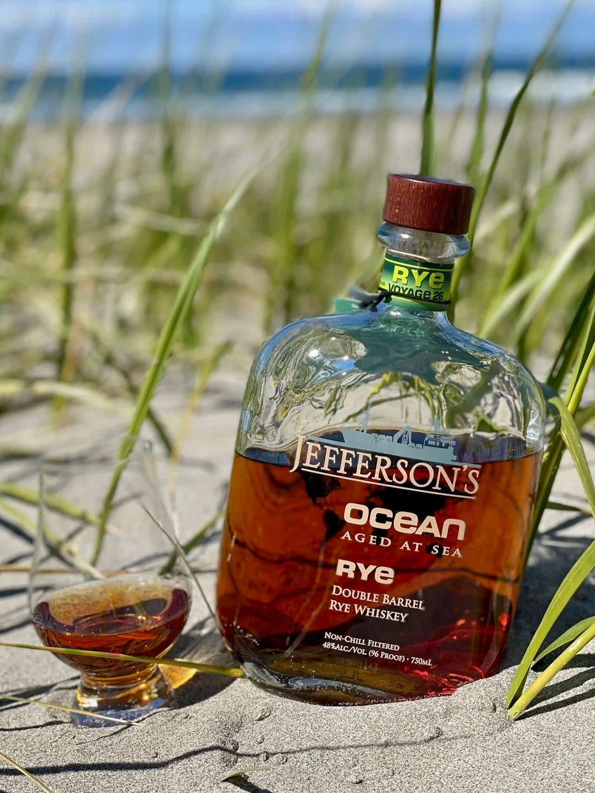 Jefferson's Ocean Aged at Sea Voyage 26 Rye 96 Proof 750ml