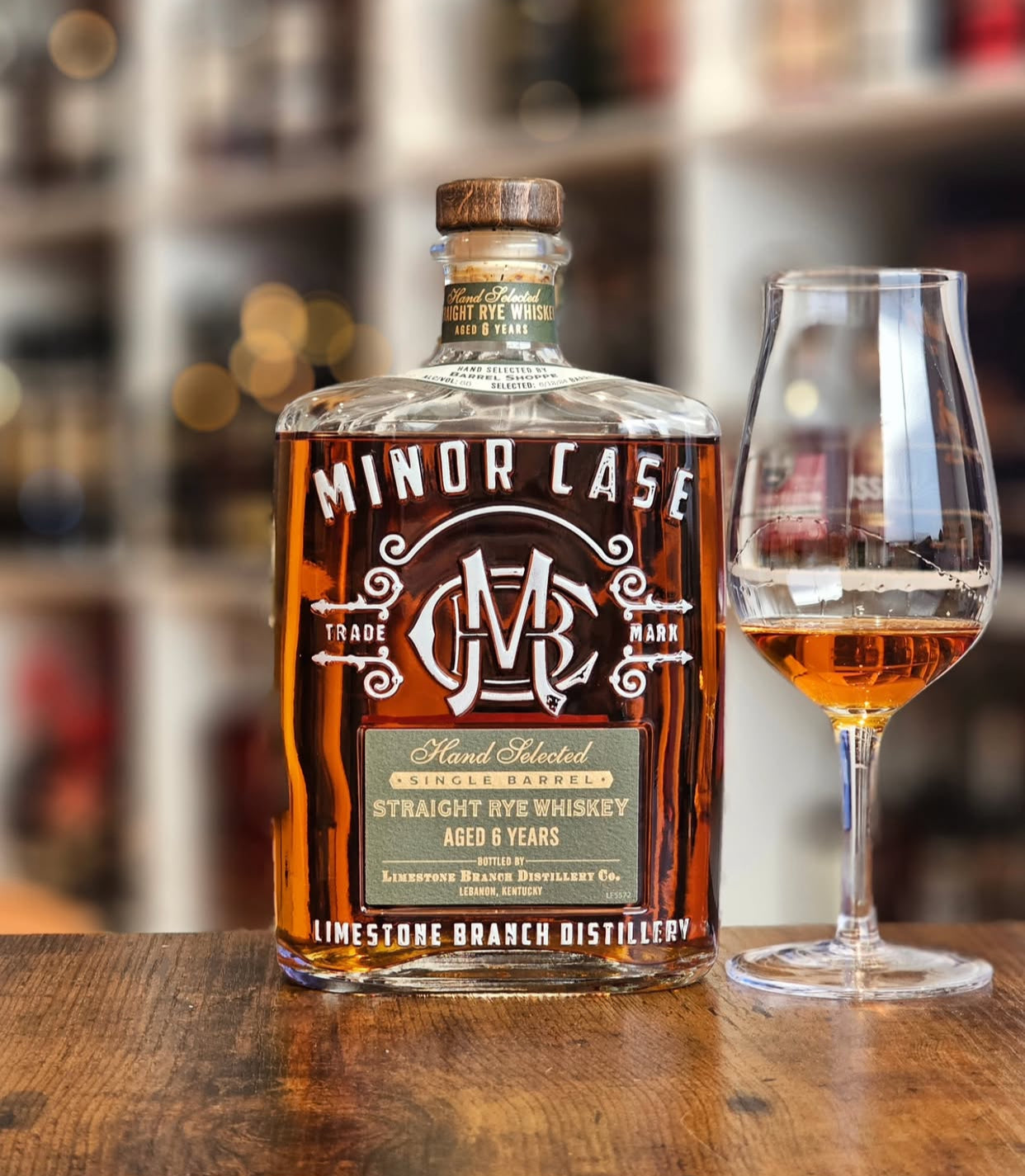 Minor Case Hand Selected Single Barrel Rye Whiskey 6 Year