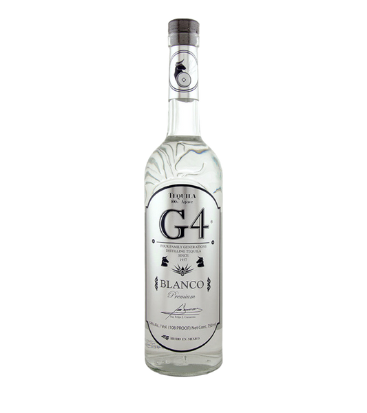 G4 Blanco 108 Premium High Proof Tequila