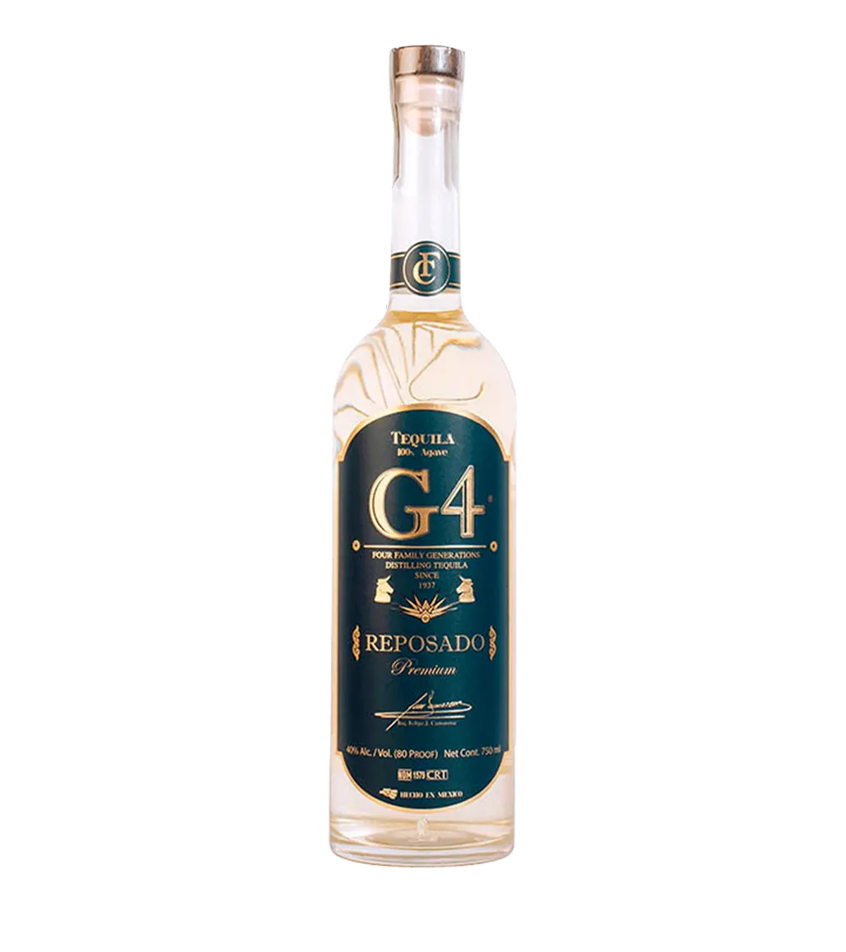 G4 Reposado Tequila Premium 80 Proof 750ml