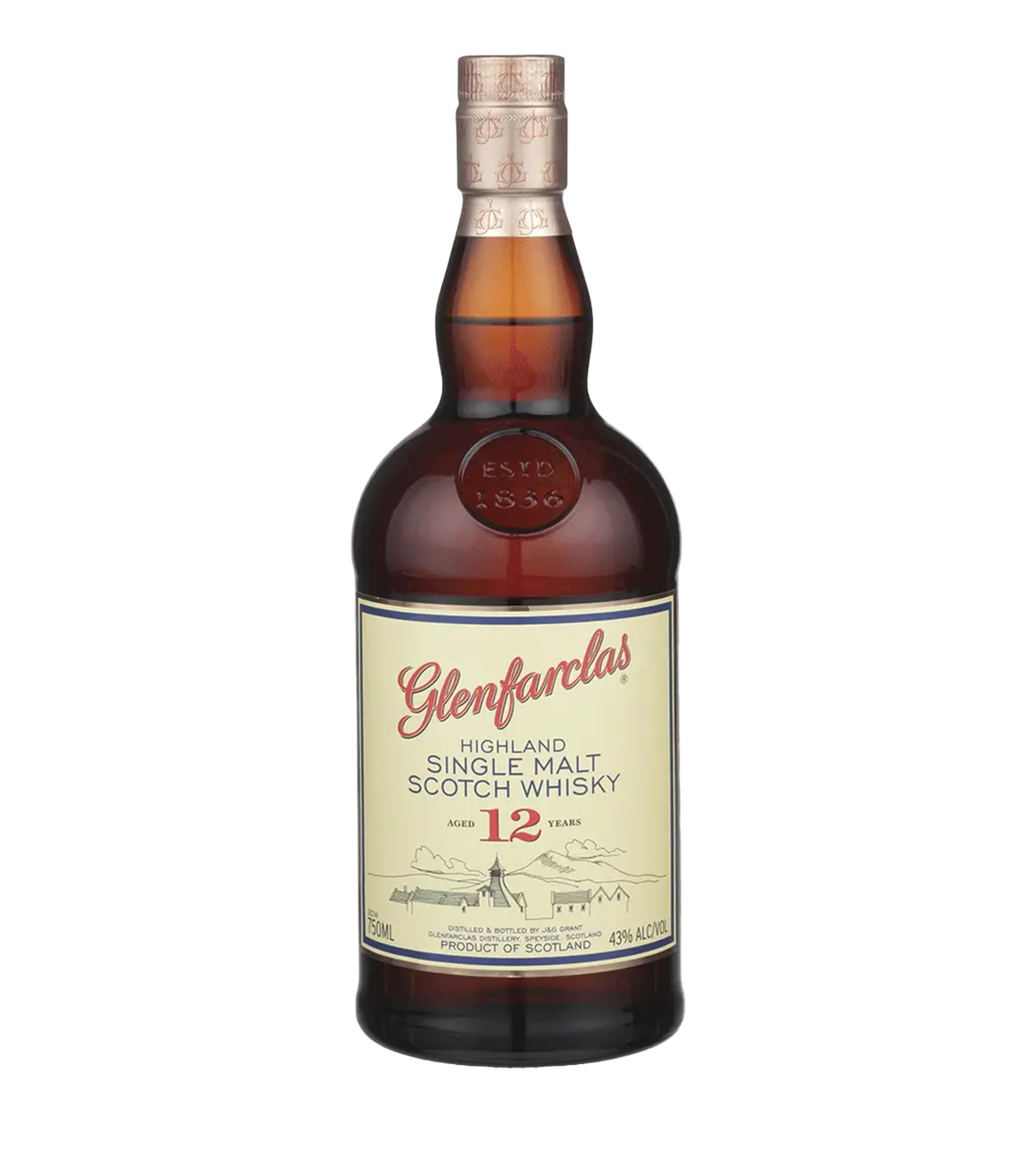 Glenfarclas 12 Year Highland Single Malt Scotch Whisky
