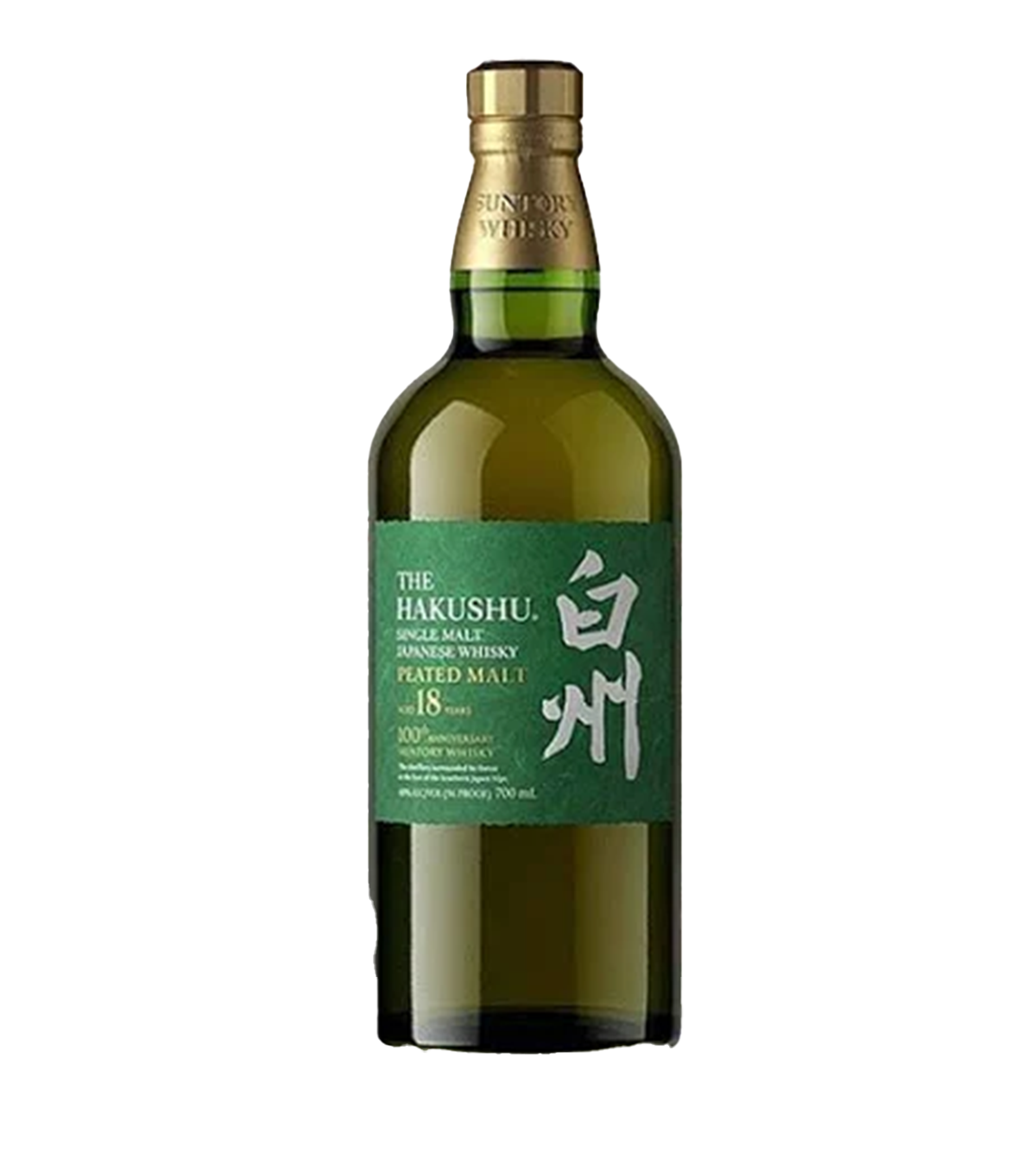 Hakushu Japanese Whisky 18 Year 100th Anniversary Edition