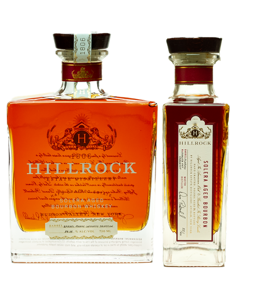 Hillrock Bourbon Whiskey Solera Aged Cabernet Cask Finish Shoppe Exclusive