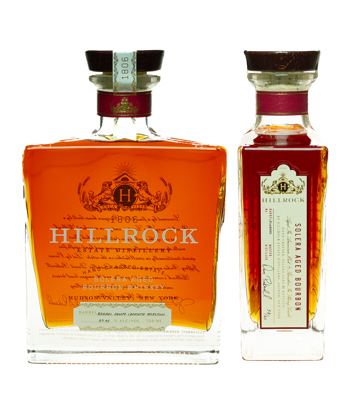 Hillrock Bourbon Whiskey Solera Aged Cask 1 Shoppe Exclusive