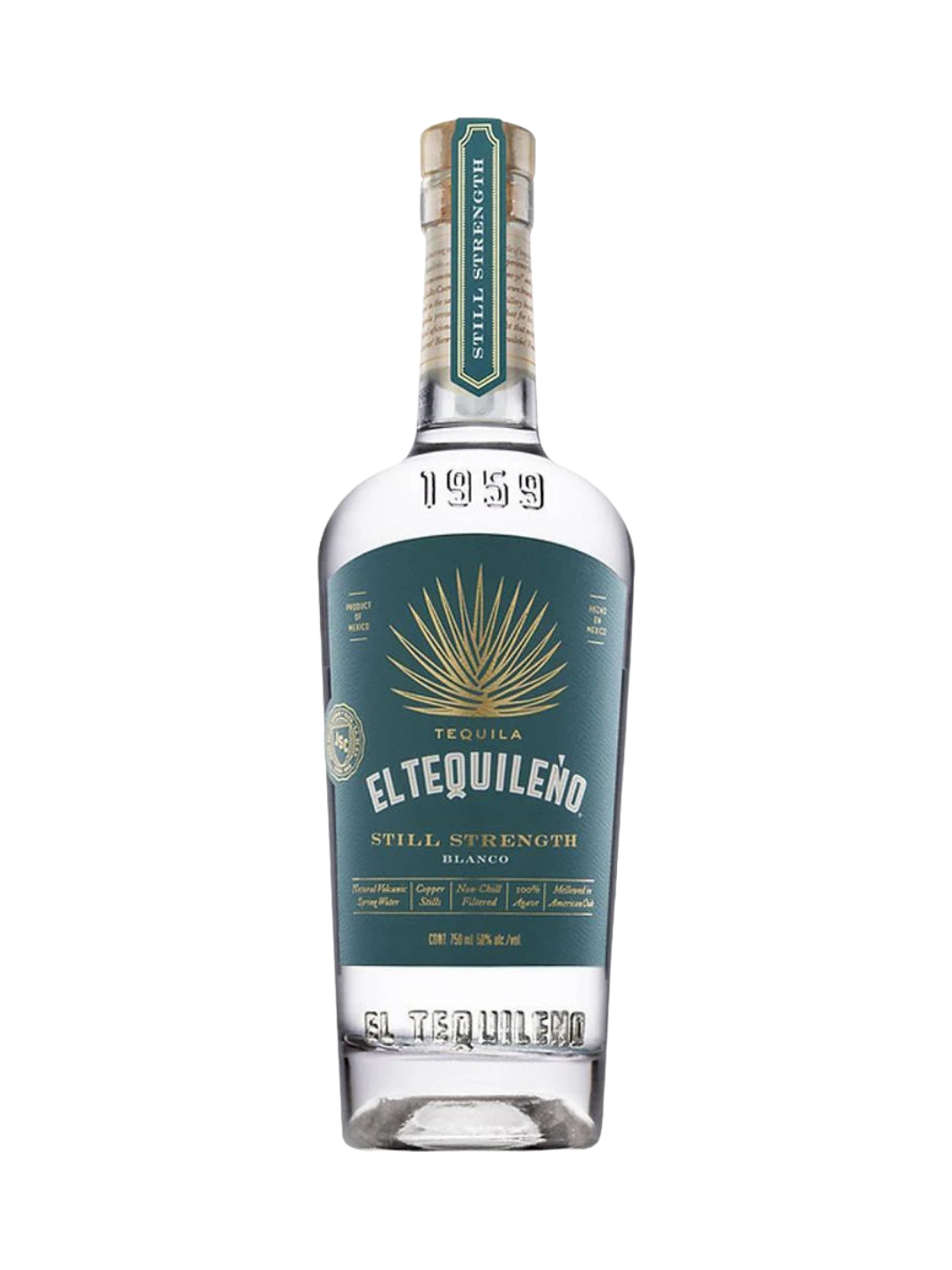 El Tequileño Still Strength Blanco Tequila