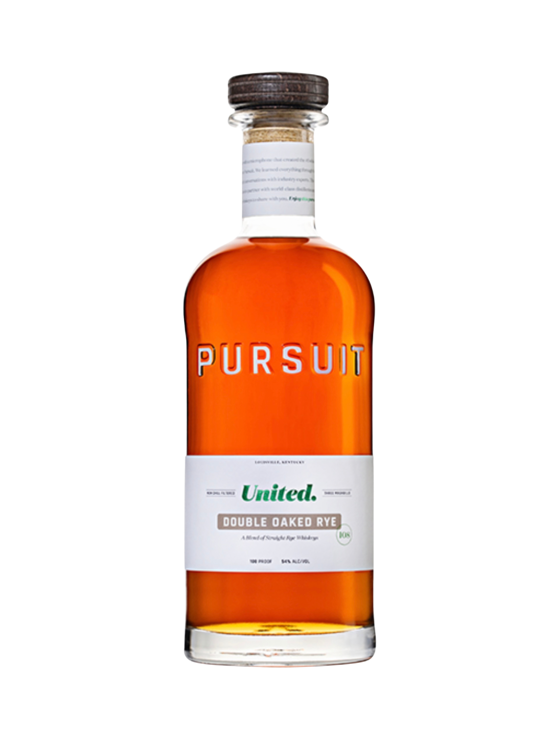 Pursuit United Double Oaked Rye 108 Proof 750ml