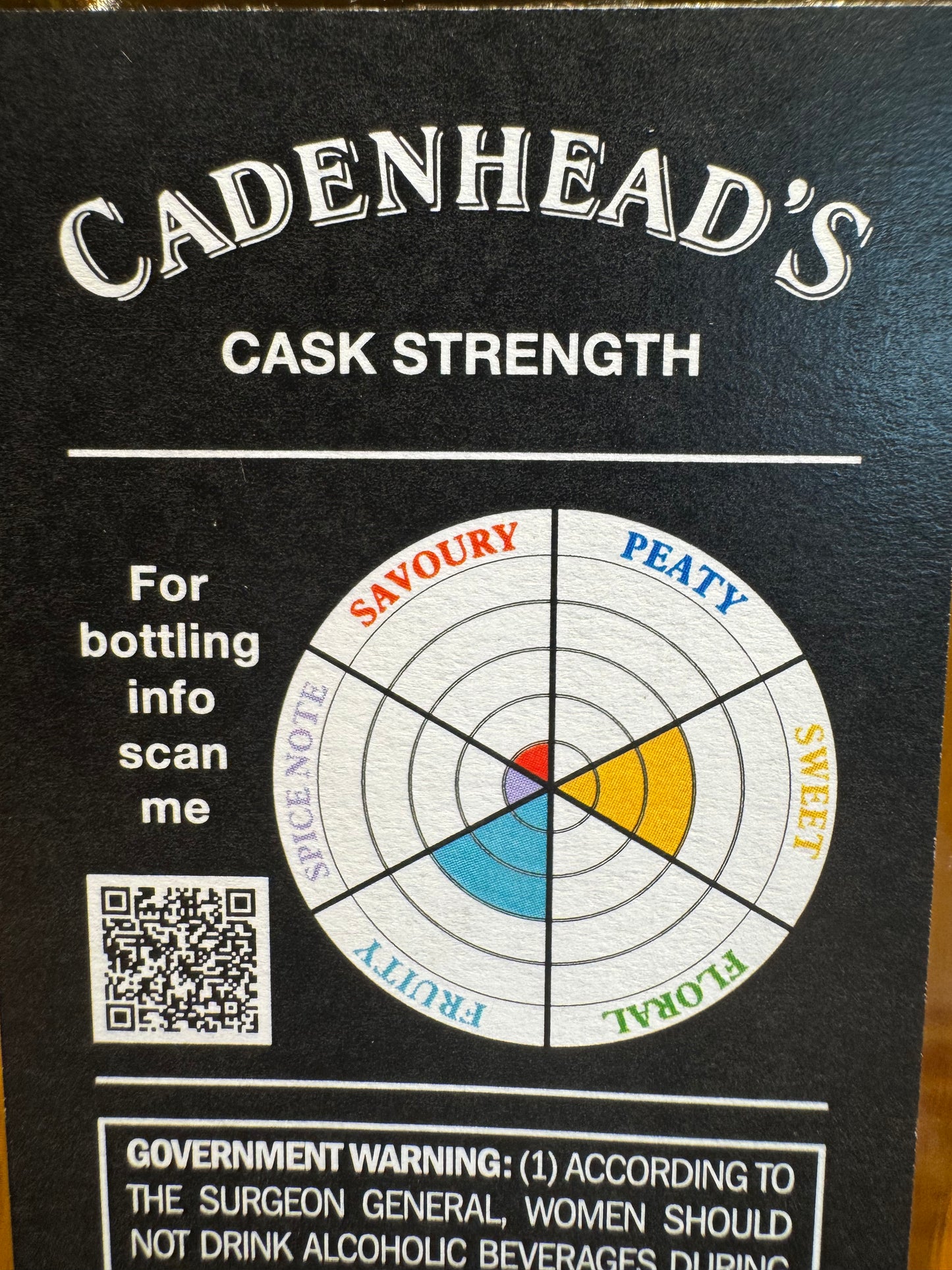 Cadenhead's Chairman's Stock Tomatin 13 Year Single Malt Scotch Whisky 102.6 Proof 700ml