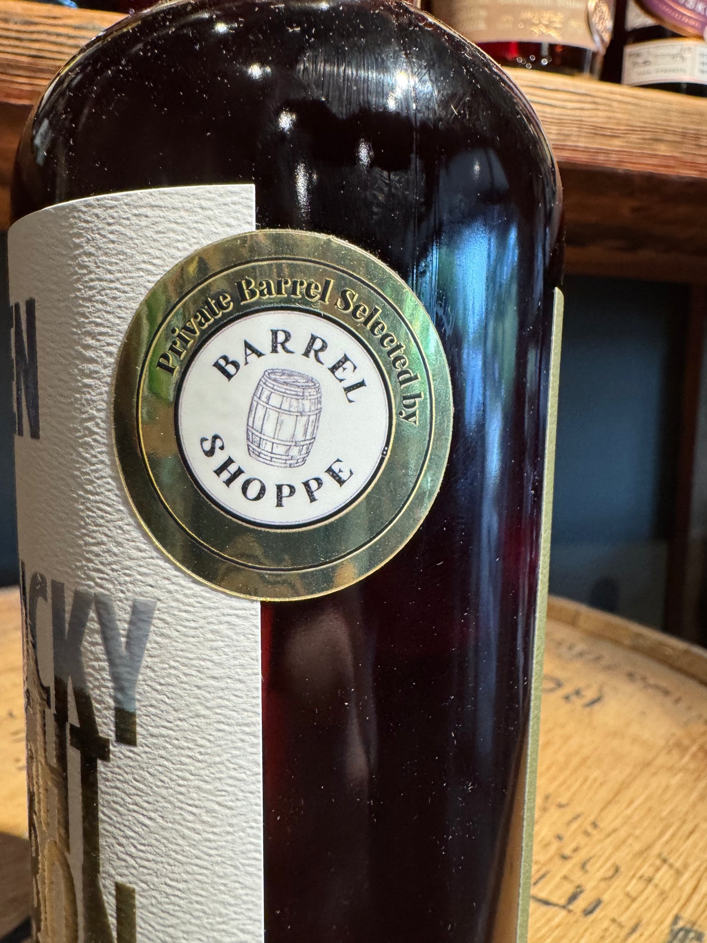 Hidden Barn Single Barrel Bourbon Shoppe Exclusive 115.8 Proof 750ml