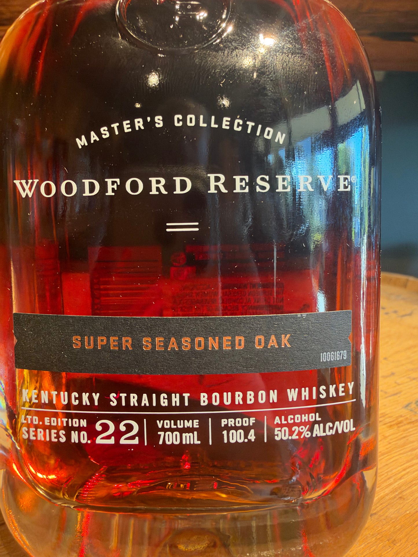 Woodford Reserve Super Seasoned Oak Bourbon Whiskey 100.4 Proof 700ml