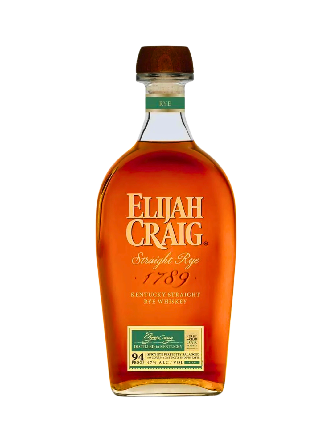 Elijah Craig Kentucky Straight Rye Whiskey 1.75 liter