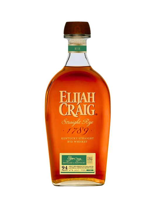 Elijah Craig Kentucky Straight Rye Whiskey 1.75 liter