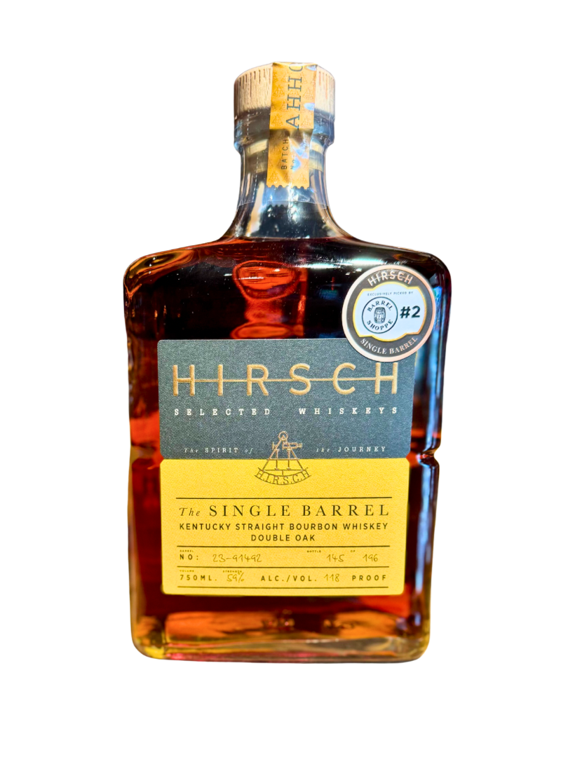Hirsch Single Barrel Double Oak Bourbon Barrel Shoppe Exclusive #2