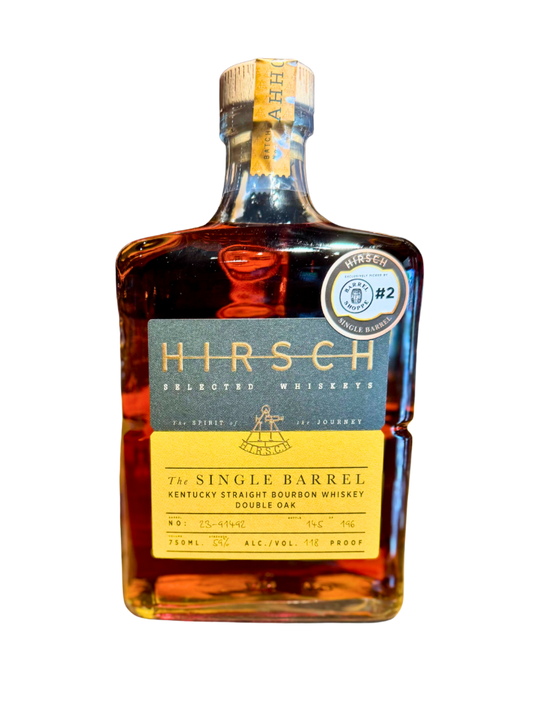 Hirsch Single Barrel Double Oak Bourbon Barrel Shoppe Exclusive #2