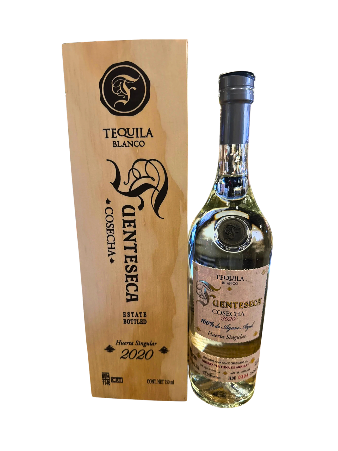Fuenteseca Cosecha 2020 Tequila Blanco 91 Proof 750ml