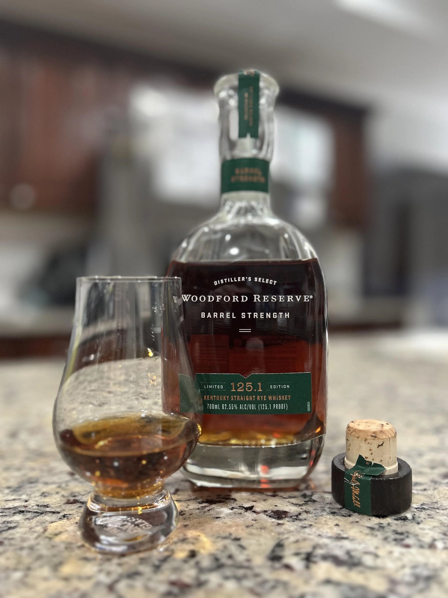 Woodford Reserve Barrel Strength Rye 125 Proof 700ml