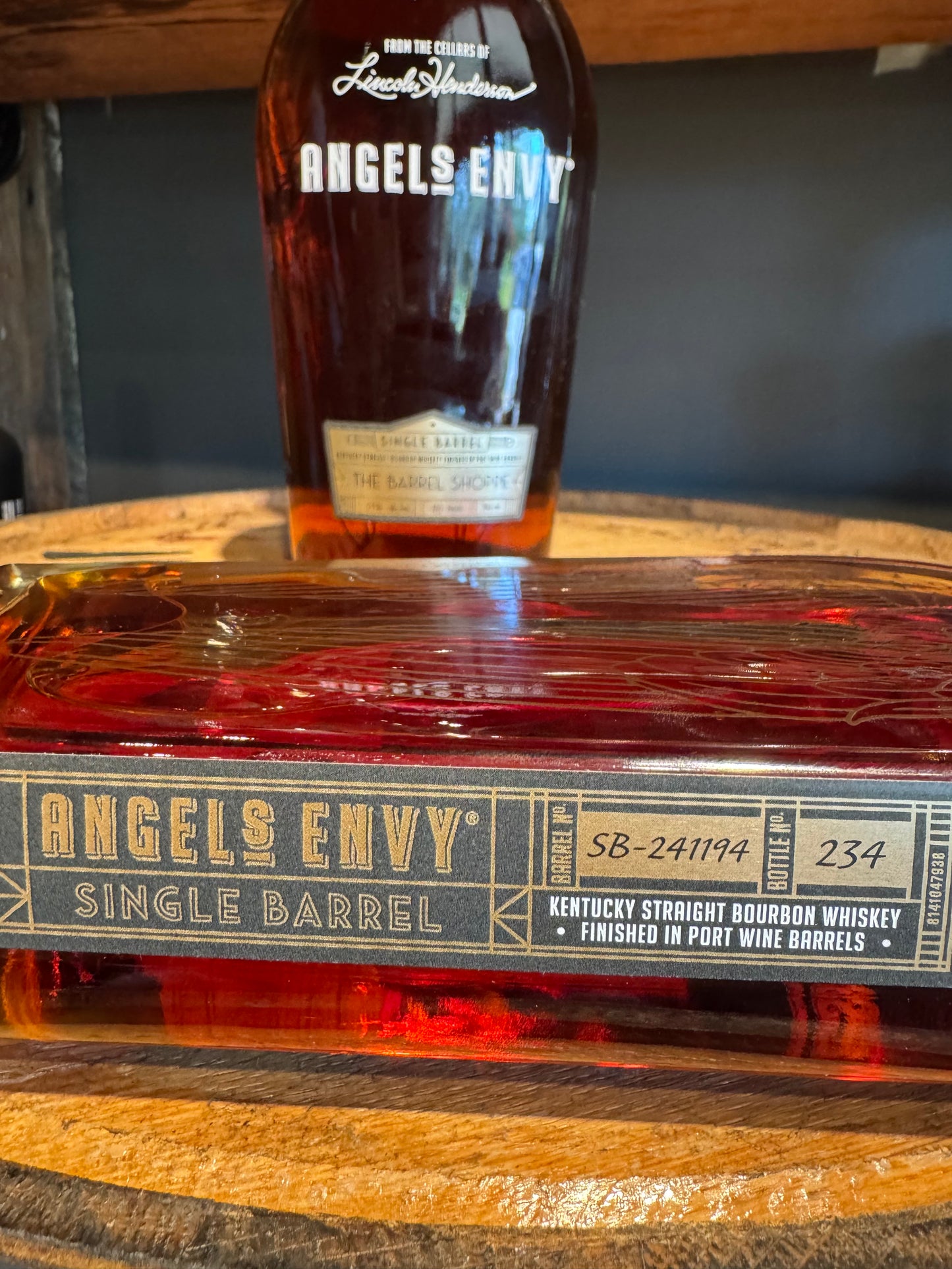 Angels Envy Straight Bourbon Whiskey Finished in Port Wine Barrels Shoppe Exclusive #241194