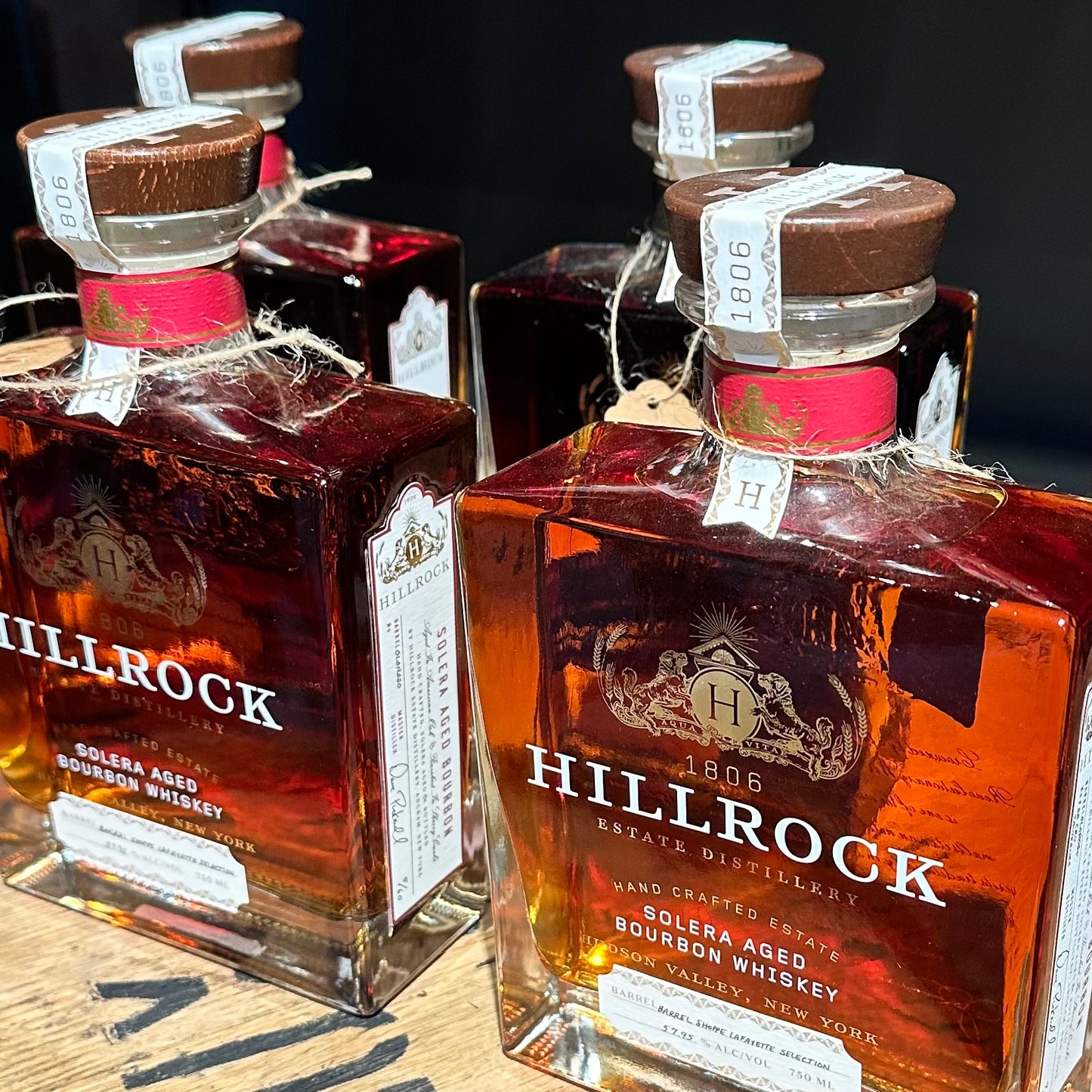 Hillrock Bourbon Whiskey Solera Aged Cask 1 Shoppe Exclusive