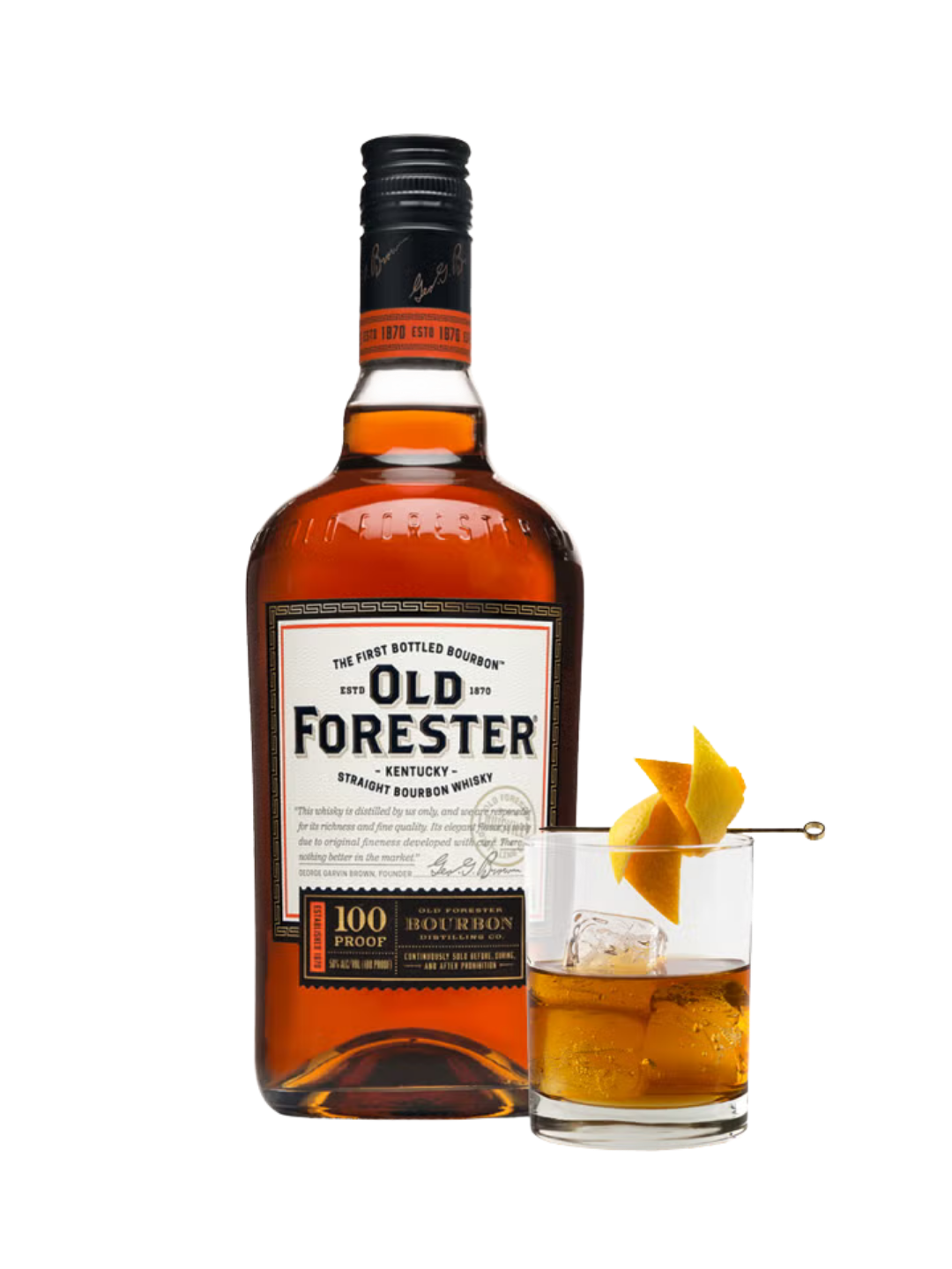 Old Forester 100 Proof Kentucky Straight Bourbon Whiskey 750ml