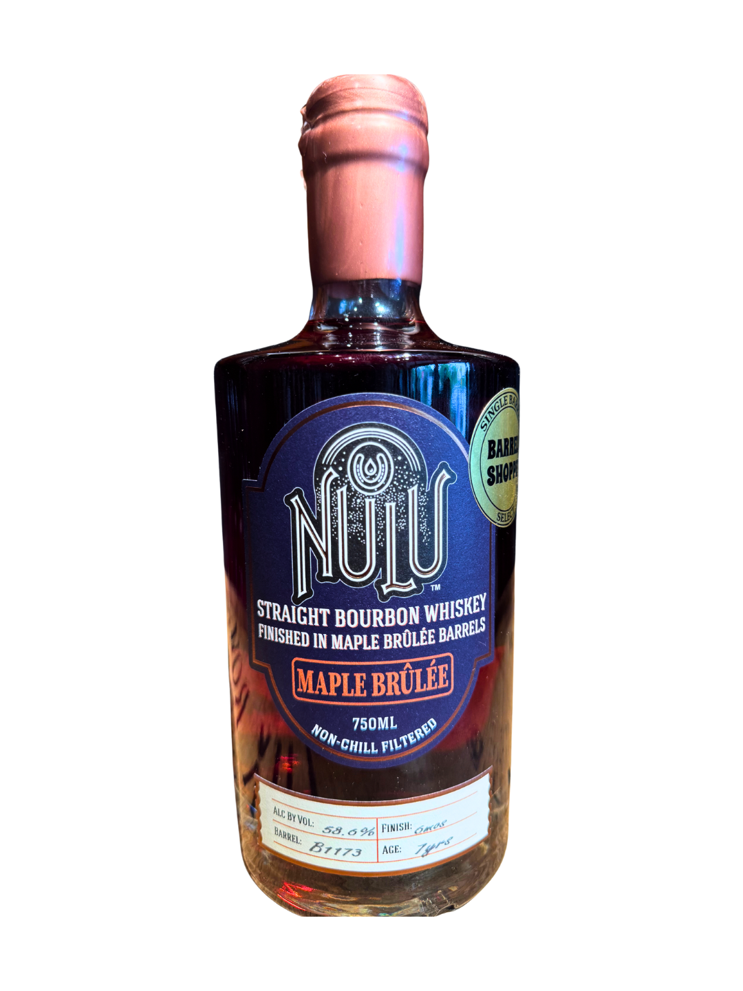 Nulu Bourbon Maple Brulee Finished Barrel Shoppe Exclusive #B1173