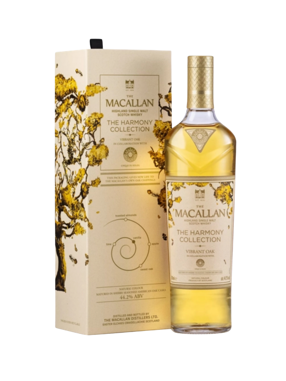 The Macallan Vibrant Oak Single Malt Scotch Whisky 88 Proof 750ml