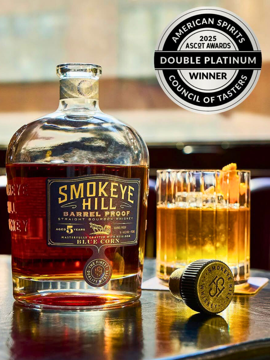 Smokeye Hill Barrel Proof Bourbon 5 Year 134 Proof