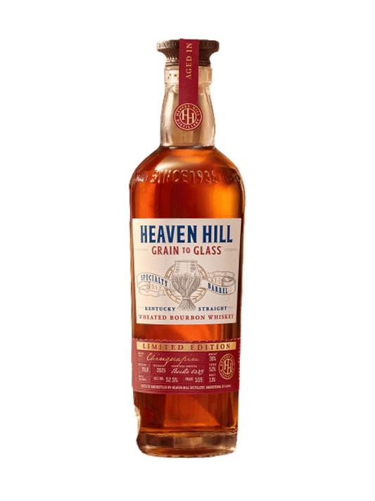 Heaven Hill Wheated Bourbon Whiskey Chinquapin Oak Barrels
