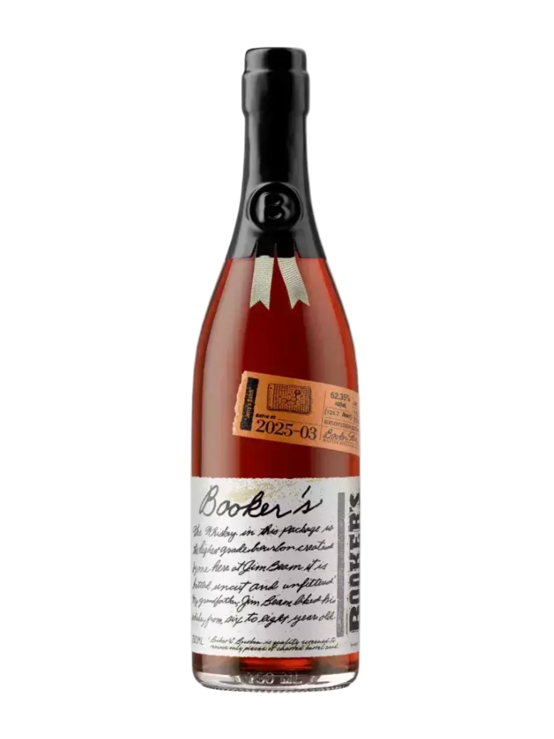 Booker's Bourbon Batch 2025‑03 “Jerry’s Batch” 124 Proof