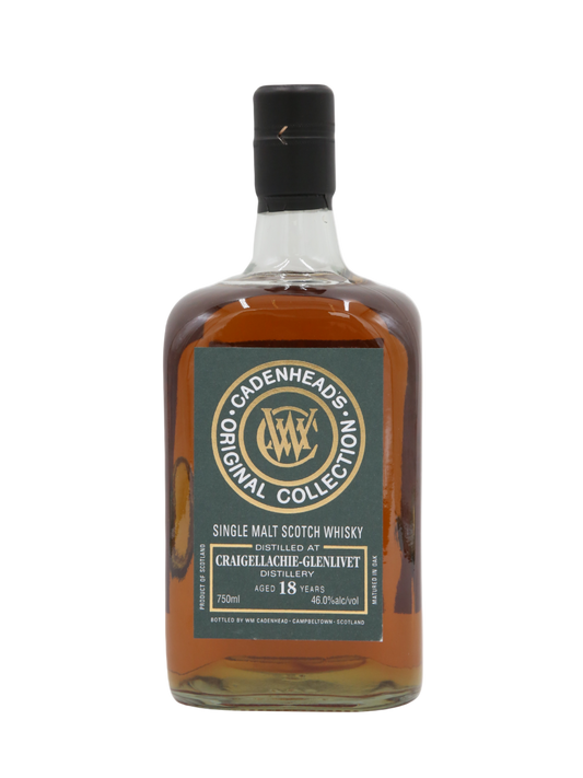 Cadenhead’s Graigellachie-Glenlivet 2006 18 Yr Single Malt Scotch Whisky