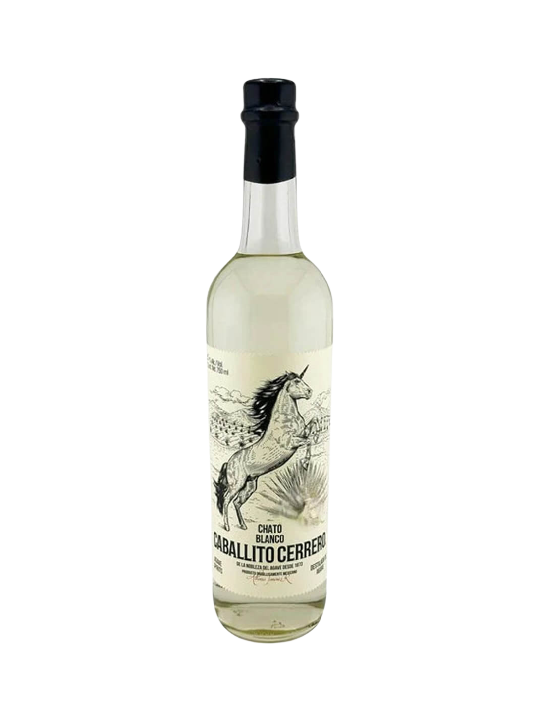 Caballito Cerrero “Unicorn Chato” Blanco Tequila