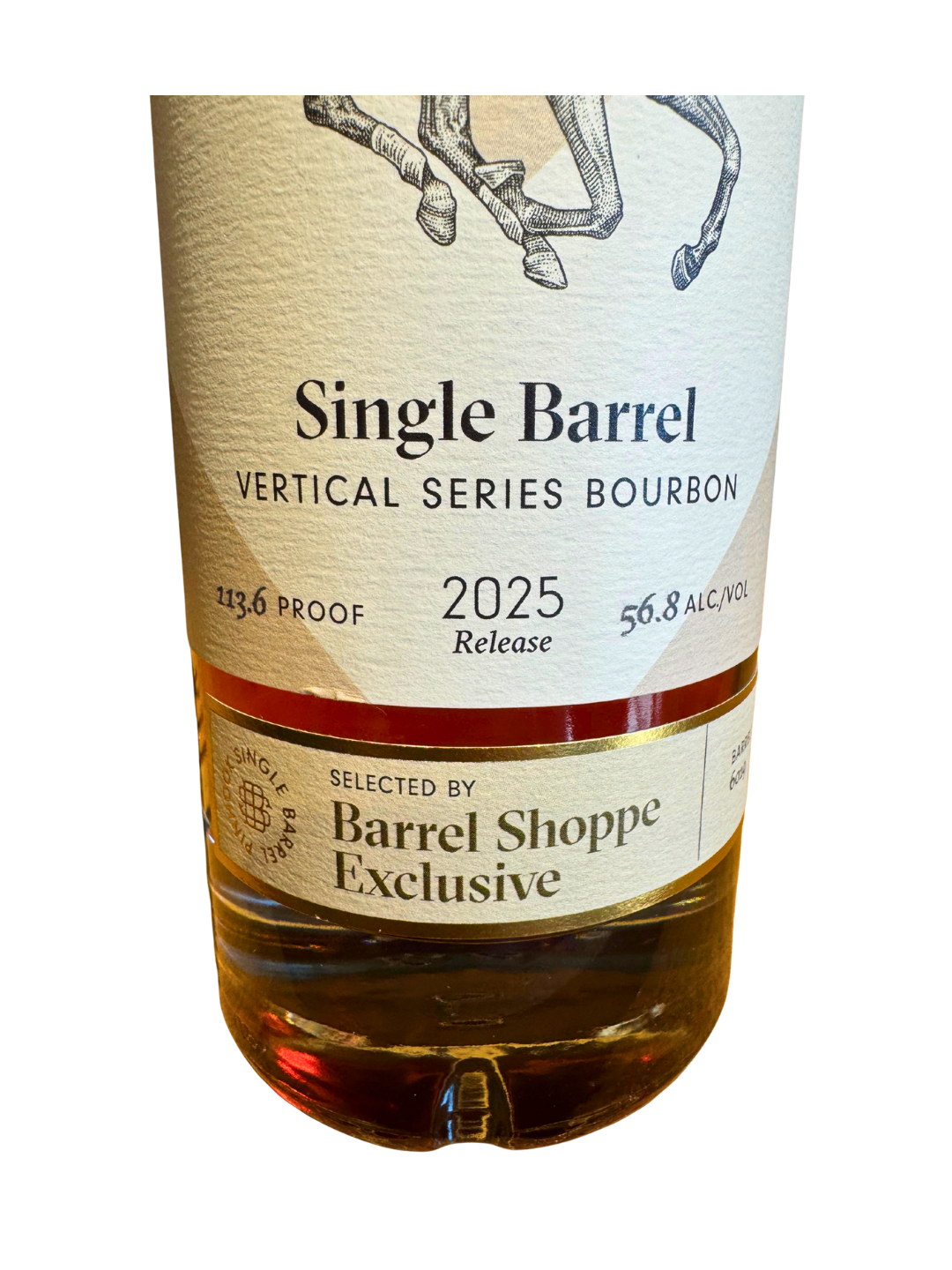 Pinhook Single Barrel Vertical Series 10 Year Bourbon Shoppe Exclusive Barrel No. 6019