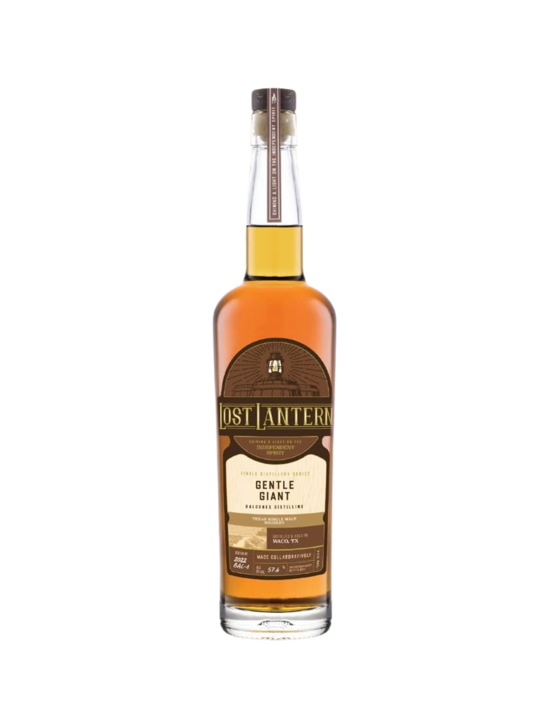 Lost Lantern Gentle Giant Balcones Distilling Texas Single Malt Whiskey