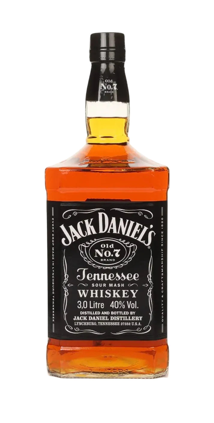Jack Daniel's Whiskey Tennessee 80 Proof 3 Liter – Barrel Shoppe