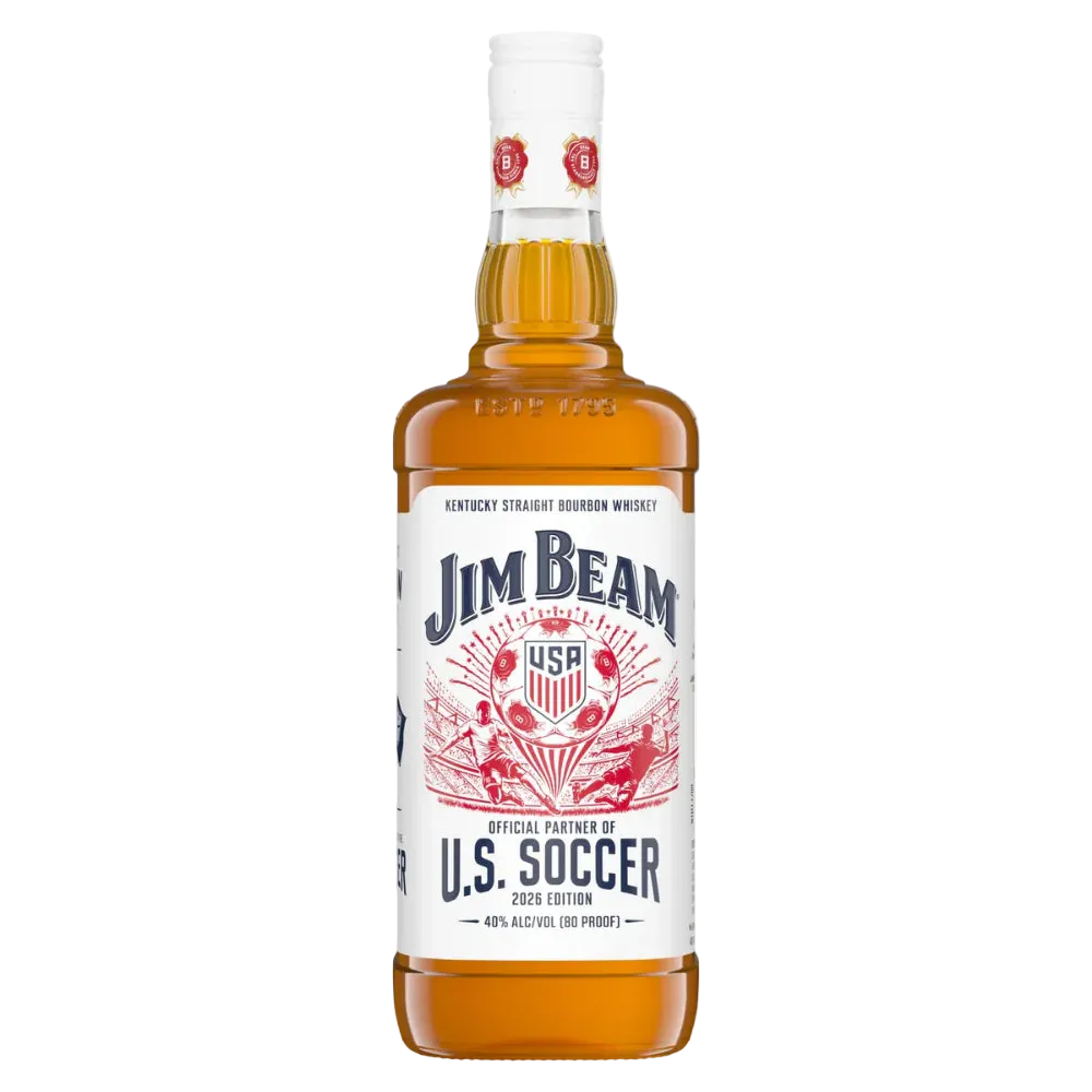 Jim Beam US Soccer Federation Edition Kentucky Straight Bourbon 80 Proof 750mL