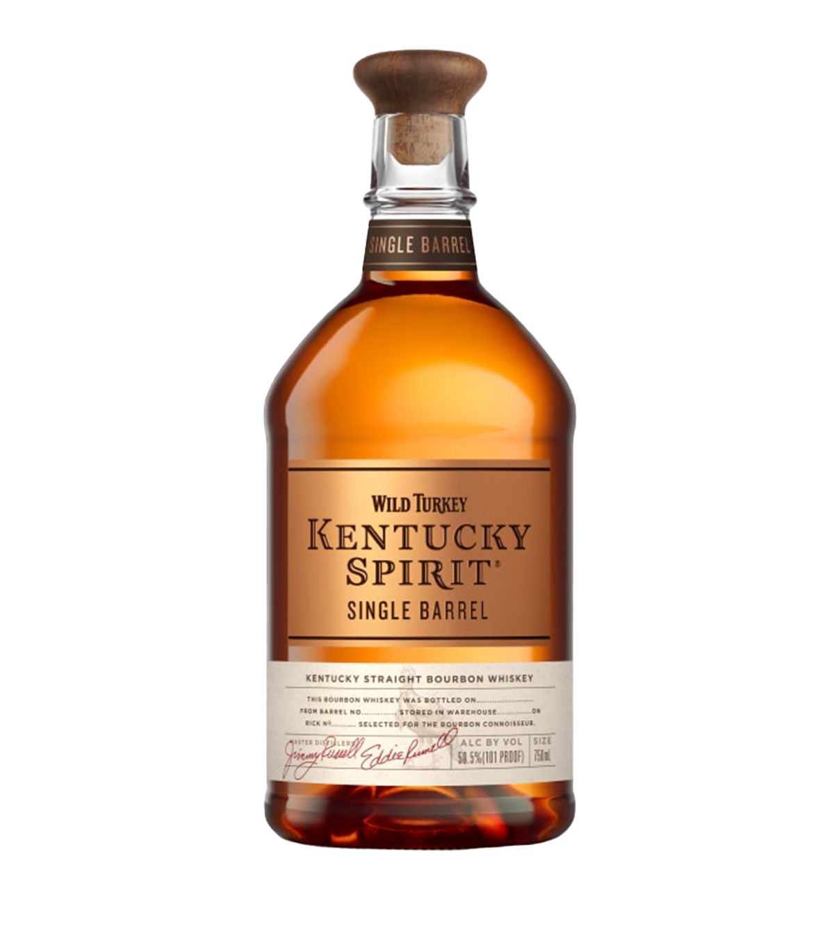 Wild Turkey Kentucky Spirit Single Barrel Kentucky Straight Bourbon Whiskey 101 Proof 750ml