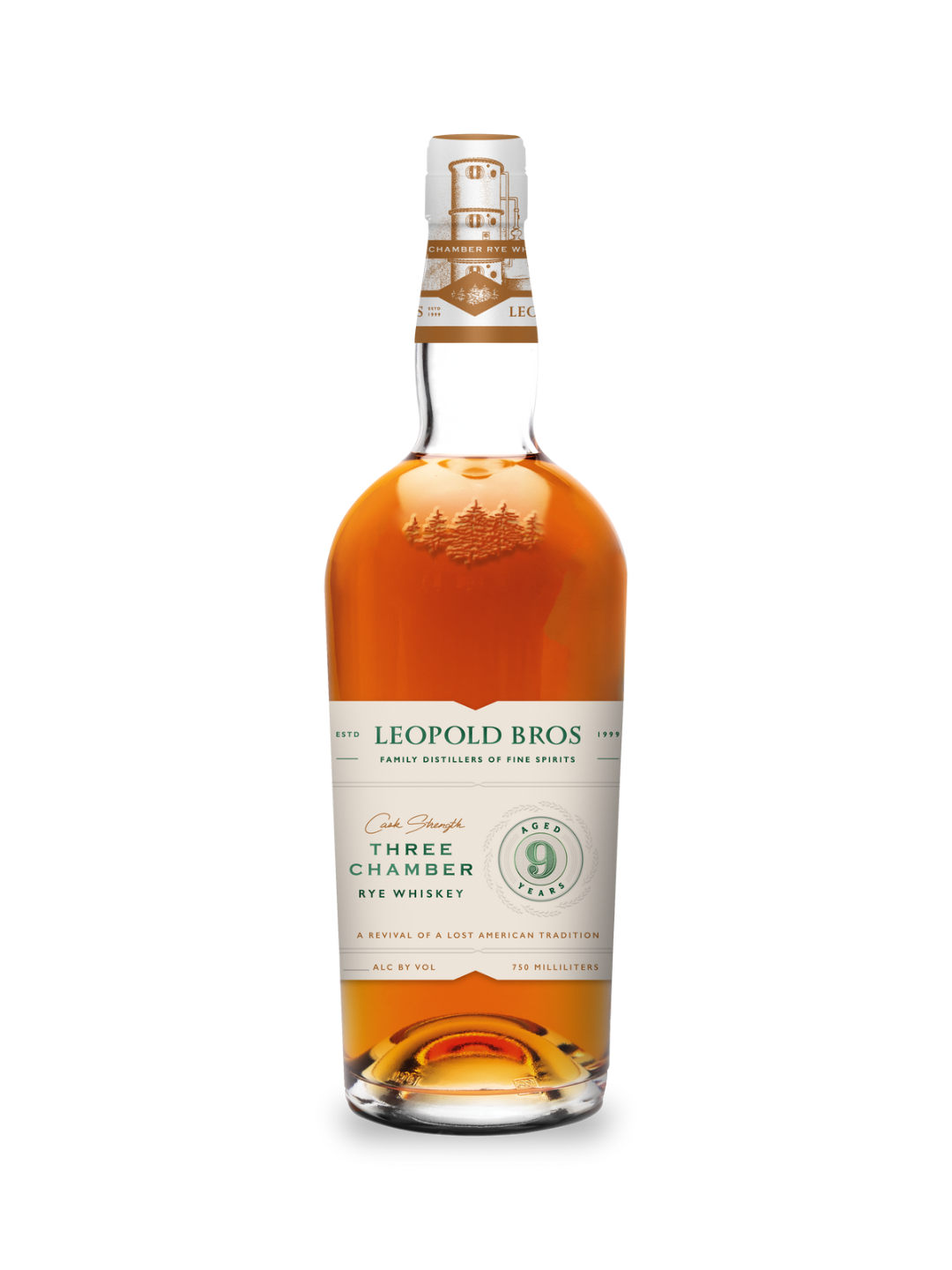 Leopold Bros The Return of Three Chamber Rye Whiskey Cask Strength PRESELL