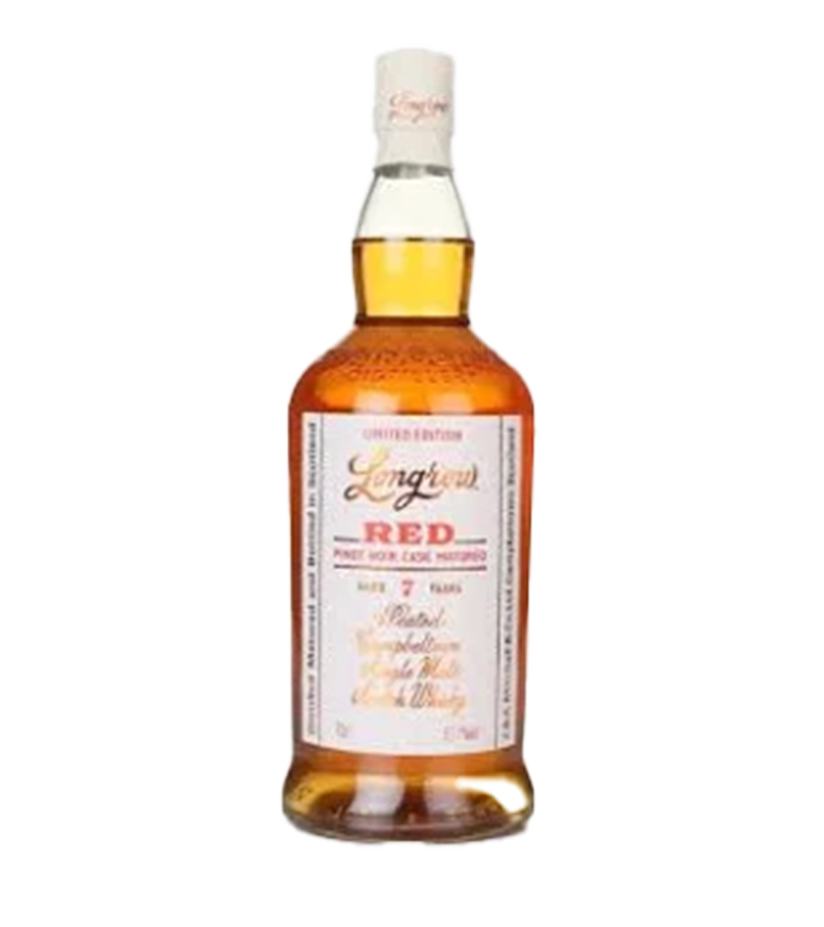 Longrow Red 7 Year Pinot Noir Cask Matured Limited Edition Scotch  