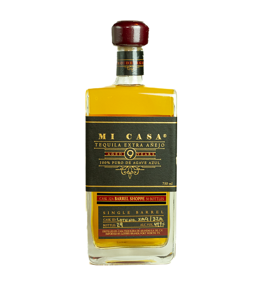 Mi Casa Single Barrel 9 Year Extra Añejo Tequila Shoppe Exclusive