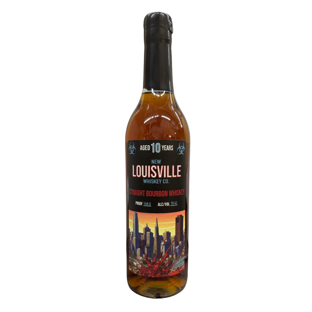New Louisville 10 Year "Norcal Nectar" Bourbon Whiskey 140.8 Proof Hazmat